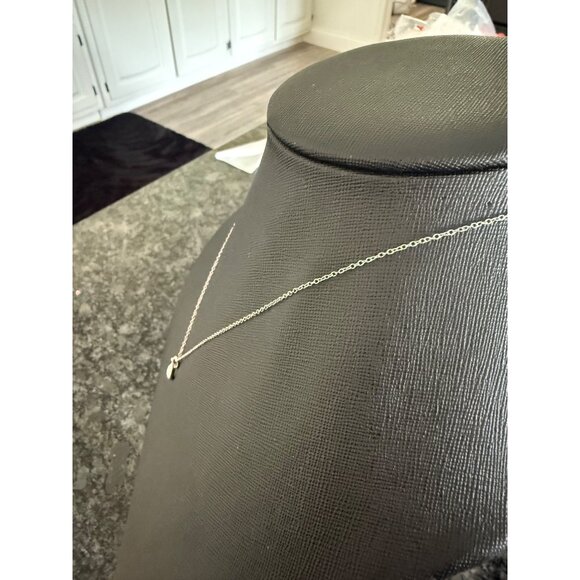 Sterling Silver Giani Bernini Abstract Alphabet  Letter S Pendant Necklace - Picture 6 of 8